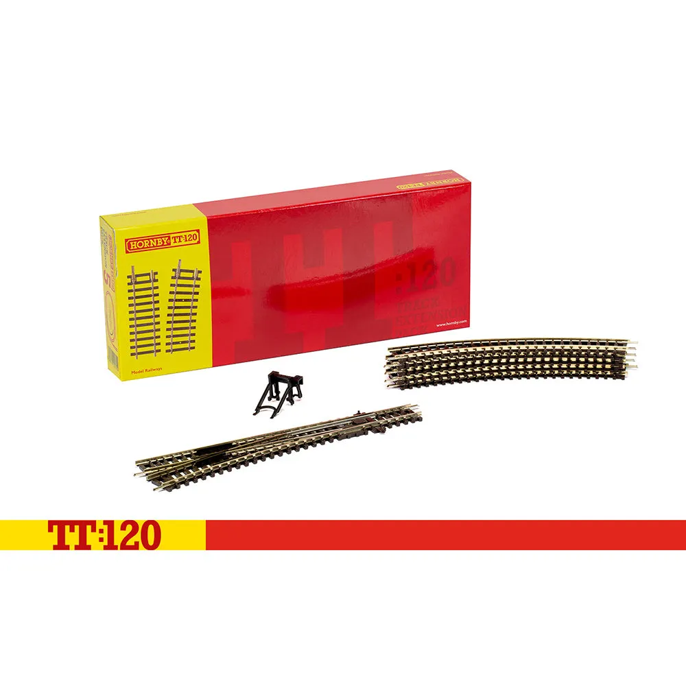 Hornby TT:120 Track Pack 5 spårset 7-delar sidospår