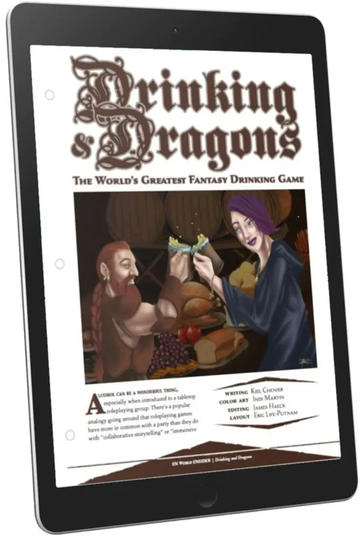 EN Publishing Drinking & Dragons dryckesspel PDF fantasyrecept