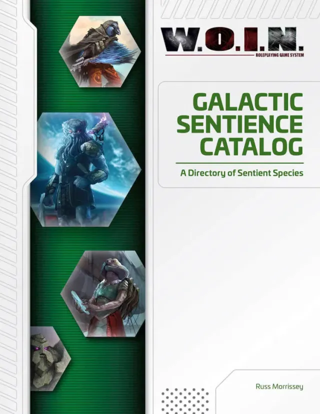 EN Publishing Galactic Sentience rollspelsbok softcover + PDF raser