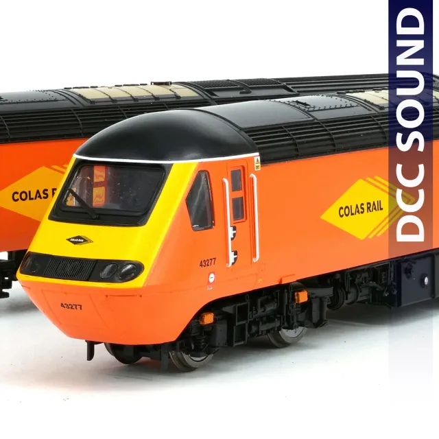 Hornby Colas Rail HST R30462TXS modelltåg med ljud