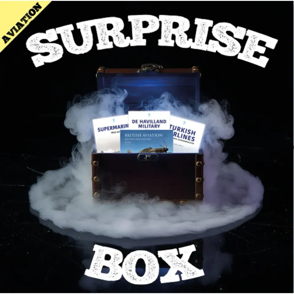 Aviation Surprise Box bokpaket Key Books mix