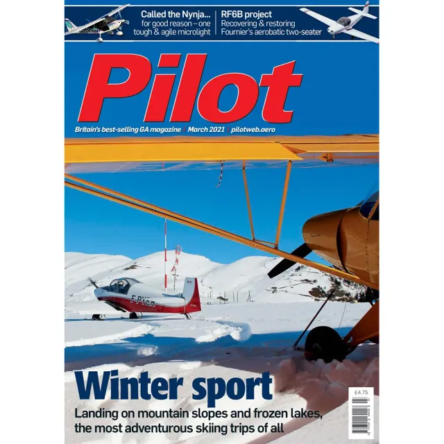 Pilot mars 2021 tidning lösnummer flyg