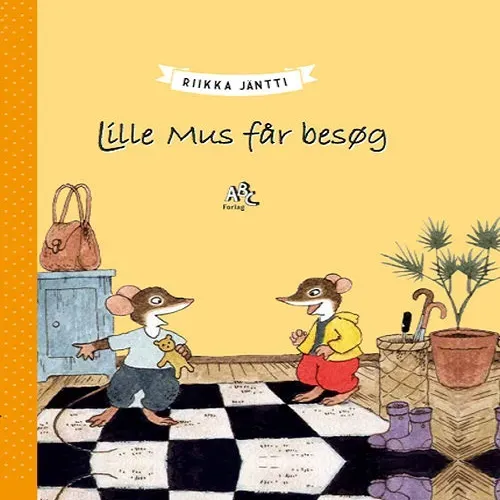 ABC Forlag Lille Mus får besøg bilderbok små barn
