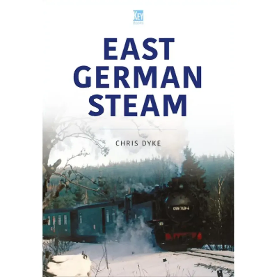 Key Books East German Steam bok smalspår 150 bilder