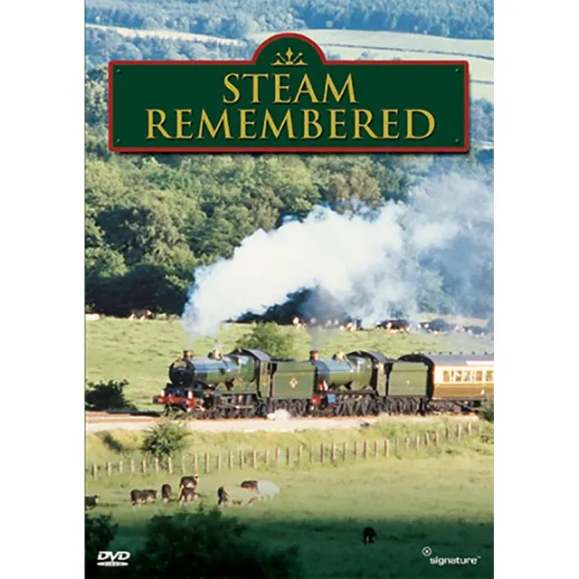 Steam Remembered DVD film ångjärnväg dokumentär