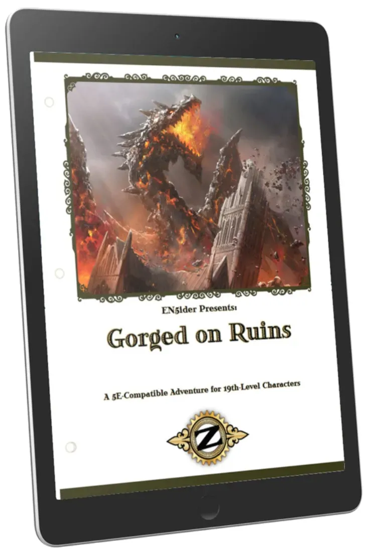 EN Publishing ZEITGEIST #11 Gorged on Ruins äventyr PDF nivå 19