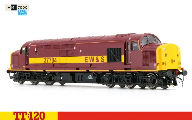 Hornby TT:120 Class 37 37704 modellok med ljud