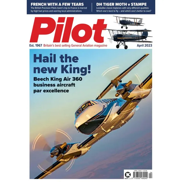 Pilot Magazine april 2023 tidning lösnummer flyg