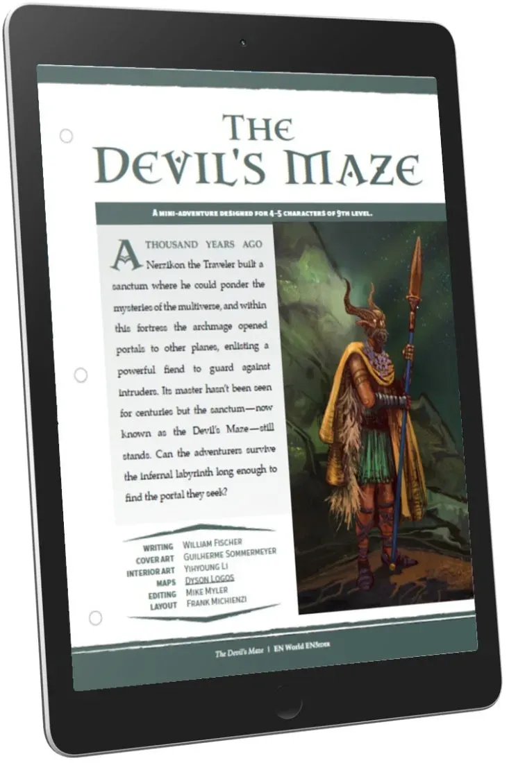 EN Publishing Devil's Maze miniaventyr-pdf niva 9