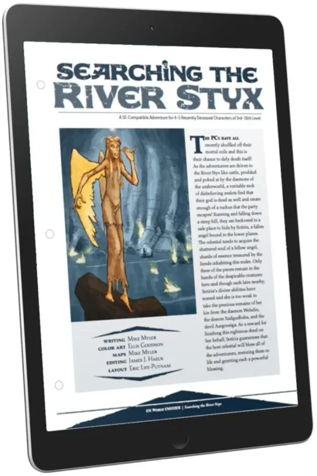 EN Publishing Searching the River Styx äventyr PDF nivå 3-16