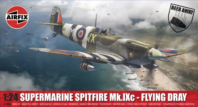Airfix Spitfire Mk.IXc plastmodell 1:24 öl