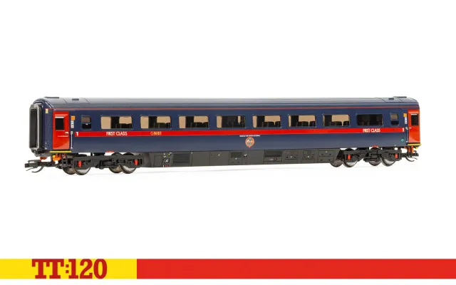 Hornby TT:120 GNER HST Mk3 TF 41170 vagn blå ECML
