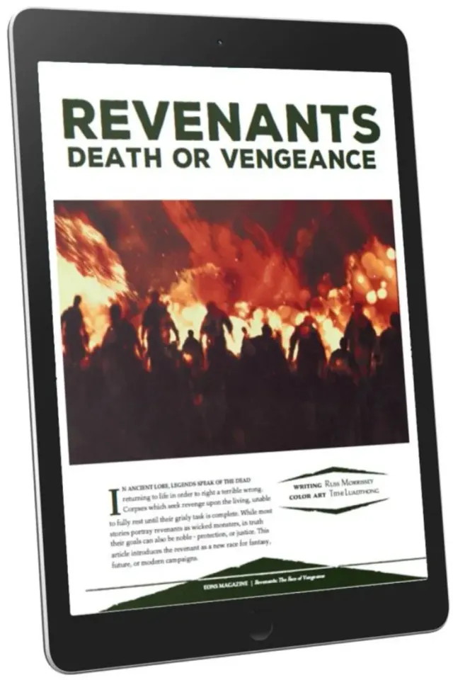 EN Publishing Revenants Death or Vengeance rasbok PDF WOIN