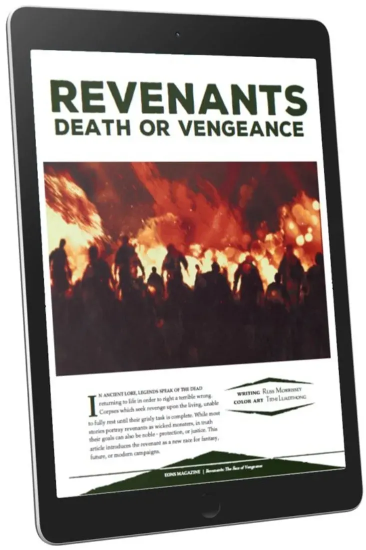 EN Publishing Revenants Death or Vengeance rasbok PDF WOIN