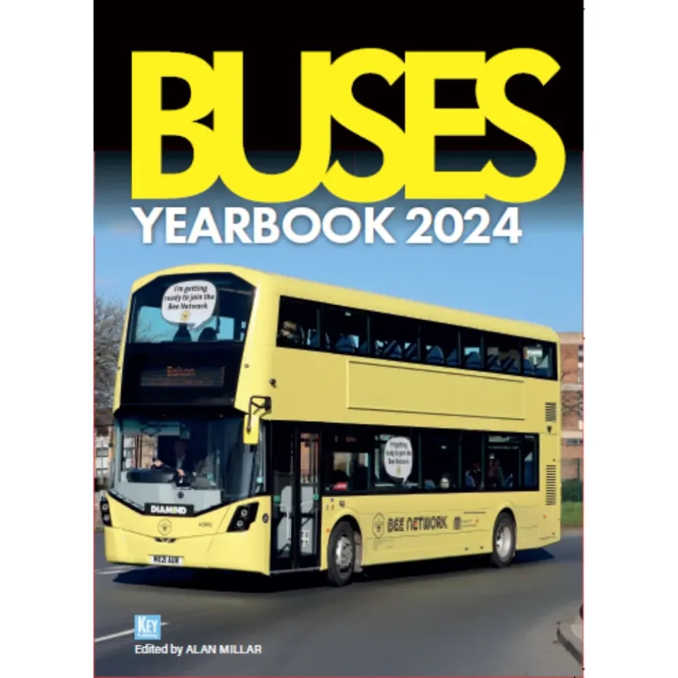 Buses Yearbook 2024 inbunden bok Bee Network Daimler