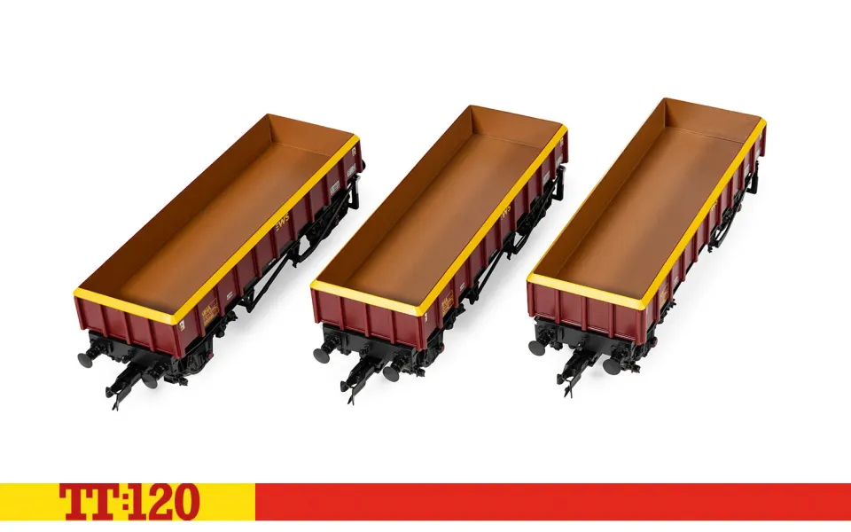 Hornby TT:120 MHA Coalfish vagn EWS 3-pack ballast