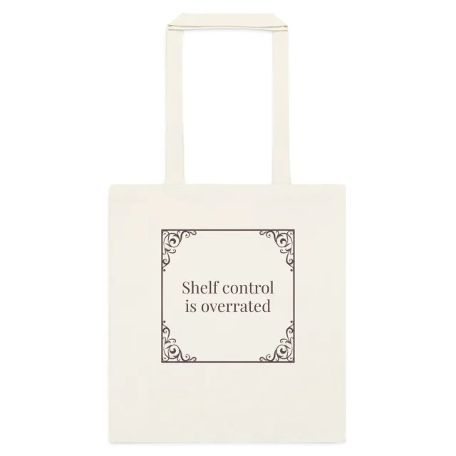 Deckarbokhandeln Shelf Control tygväska 10 liter bomull