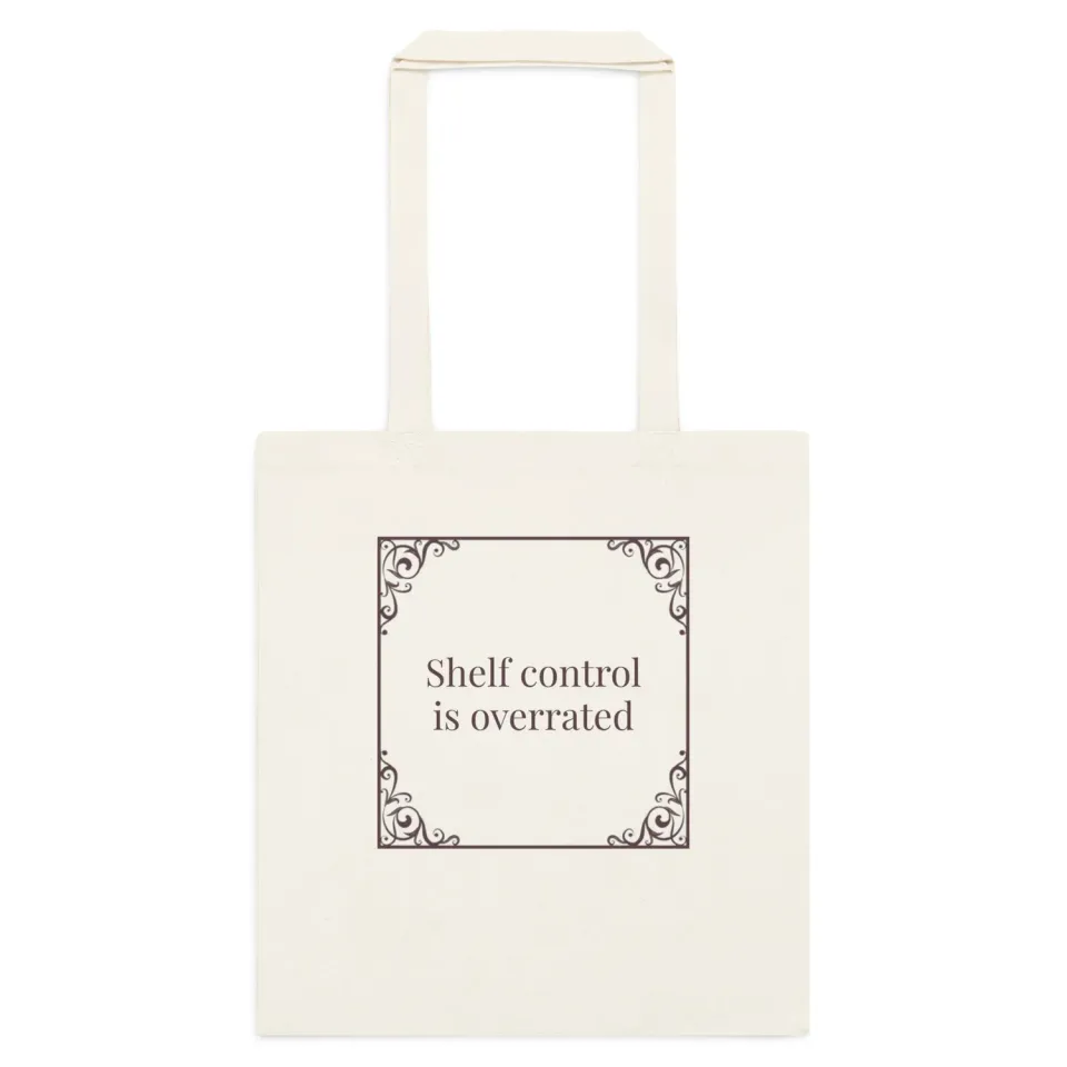 Deckarbokhandeln Shelf Control tygväska 10 liter bomull