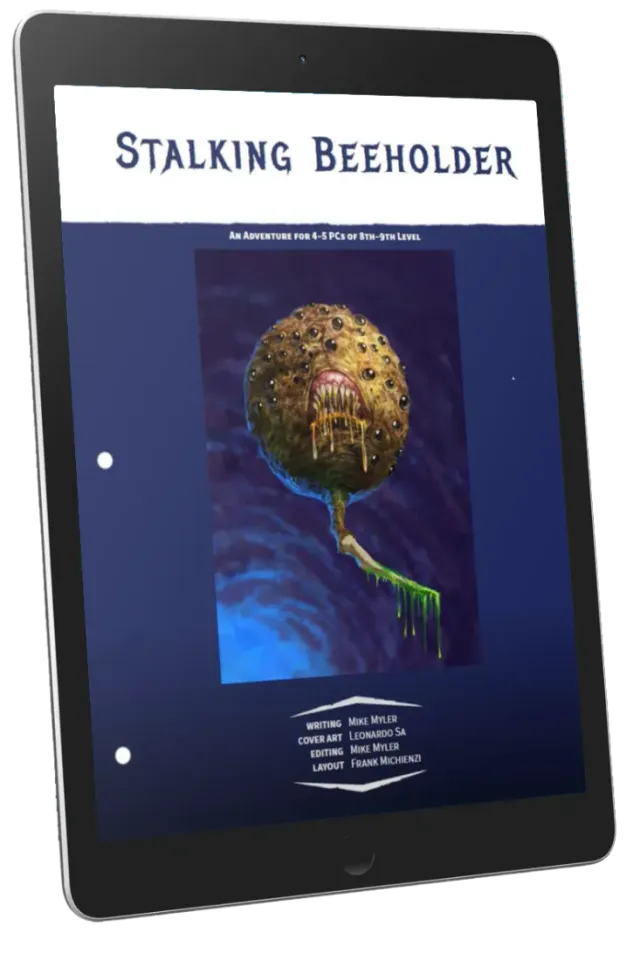 EN Publishing Stalking Beeholder äventyr PDF nivå 8-9