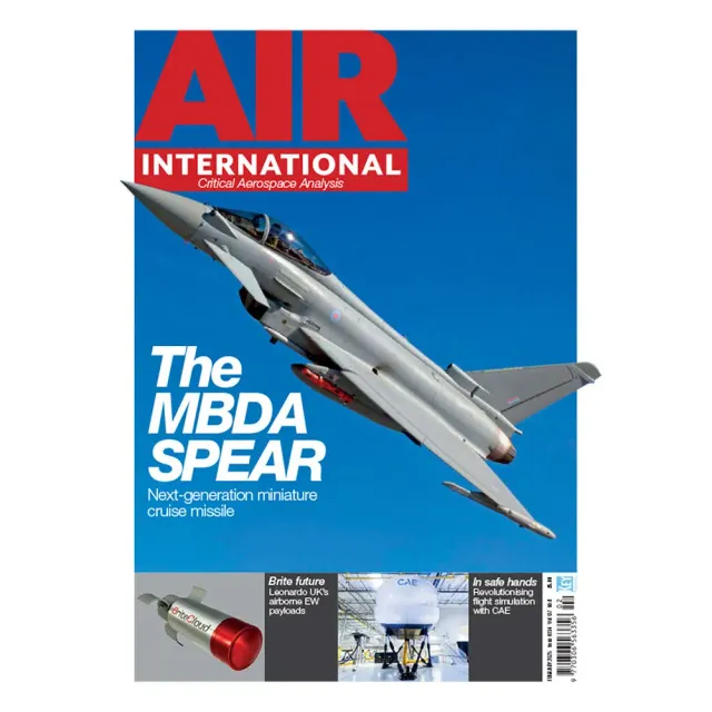 AIR International februari 2025 tidning stridsflyg