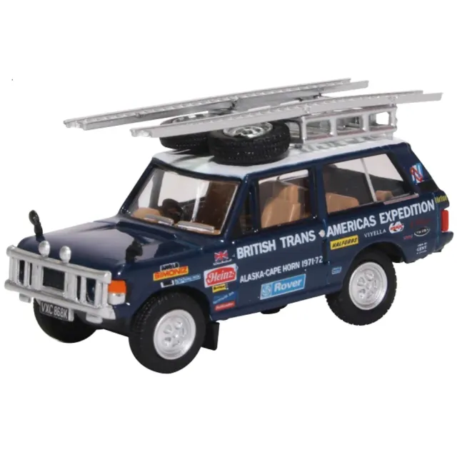 Oxford Diecast Range Rover Classic Darien Gap modellbil 1:76