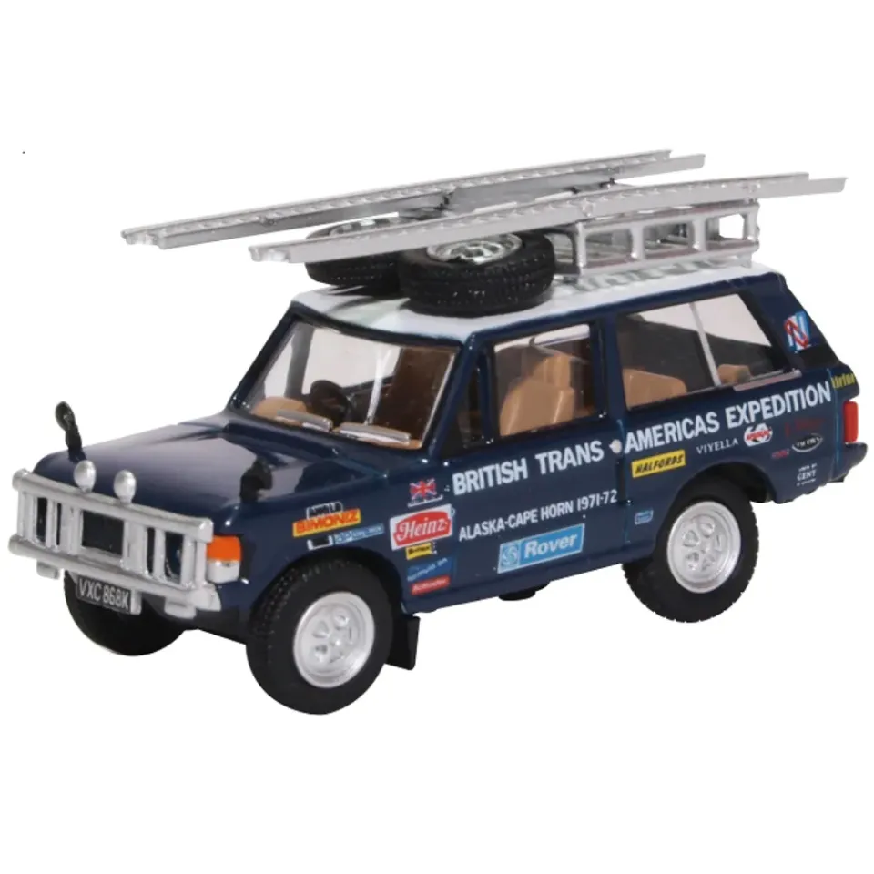 Oxford Diecast Range Rover Classic Darien Gap modellbil 1:76
