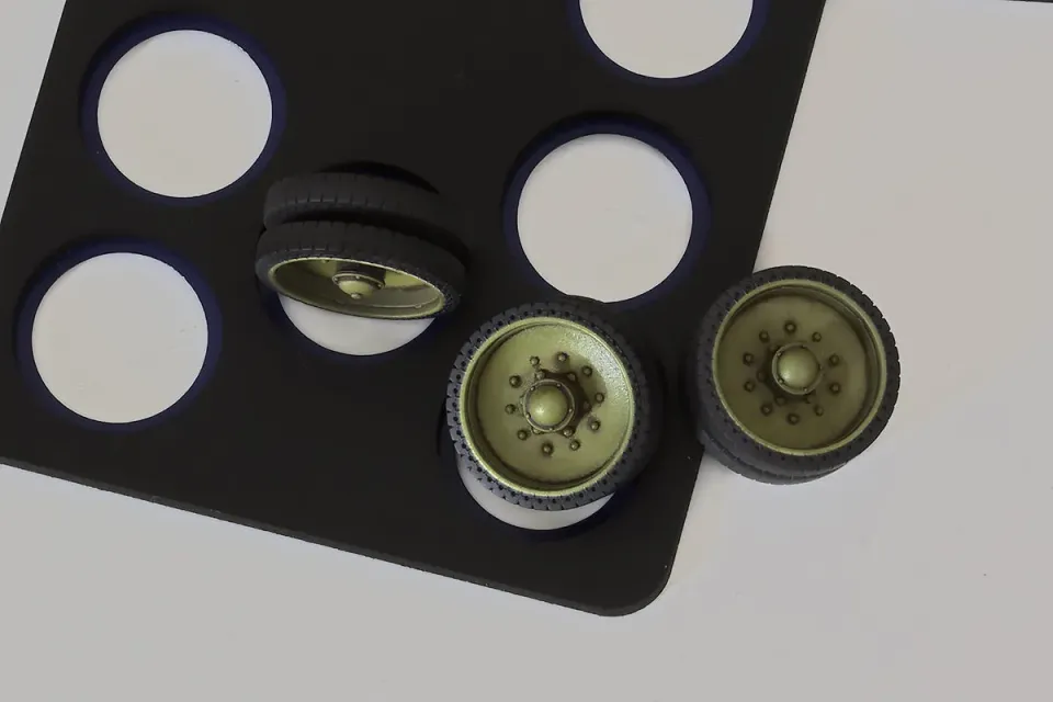 Rossagraph QuickWheel QW-183 målningsmask 1/35 SU-85