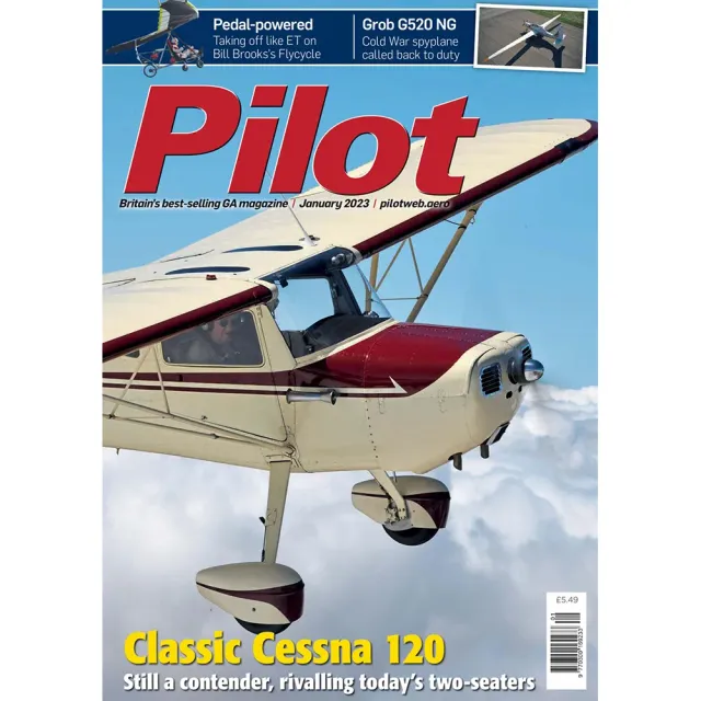 Pilot Magazine januari 2023 tidning flyg