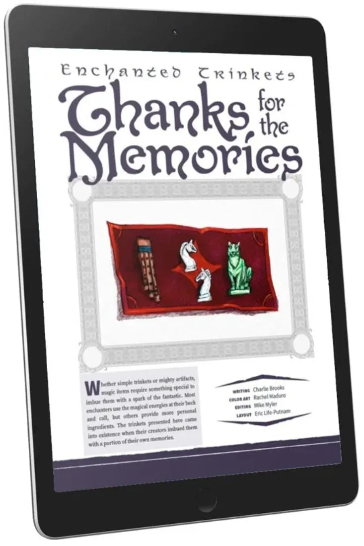 EN Publishing Thanks For The Memories WOIN pdf minnen