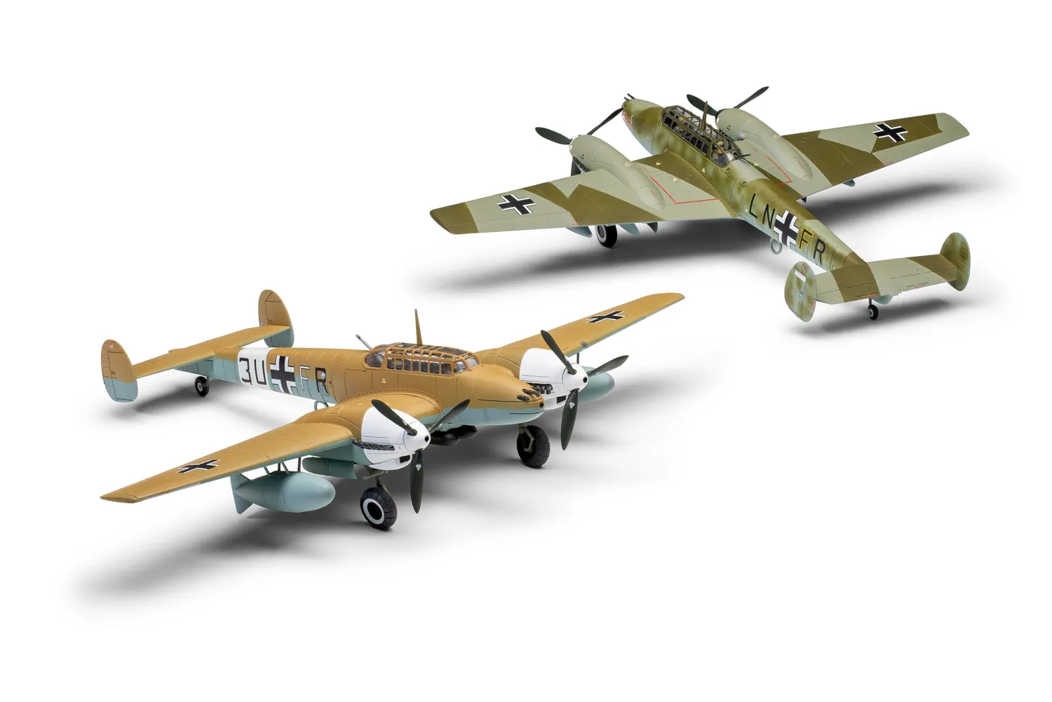 Airfix Messerschmitt Bf110E E-2 TROP modellbyggsats 1:72