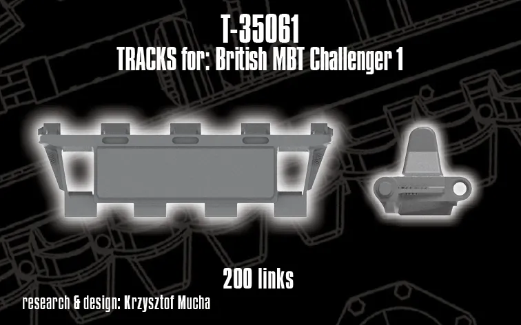 Rossagraph QuickTracks T-35061 band 1:35 Challenger 1