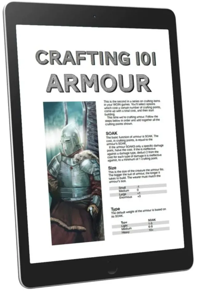 EN Publishing Crafting 101 Armor hantverk PDF WOIN rustning
