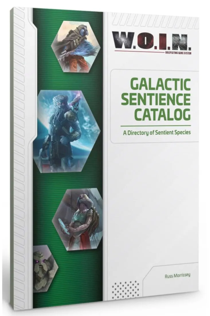 EN Publishing Galactic Sentience rollspelsbok softcover + PDF raser