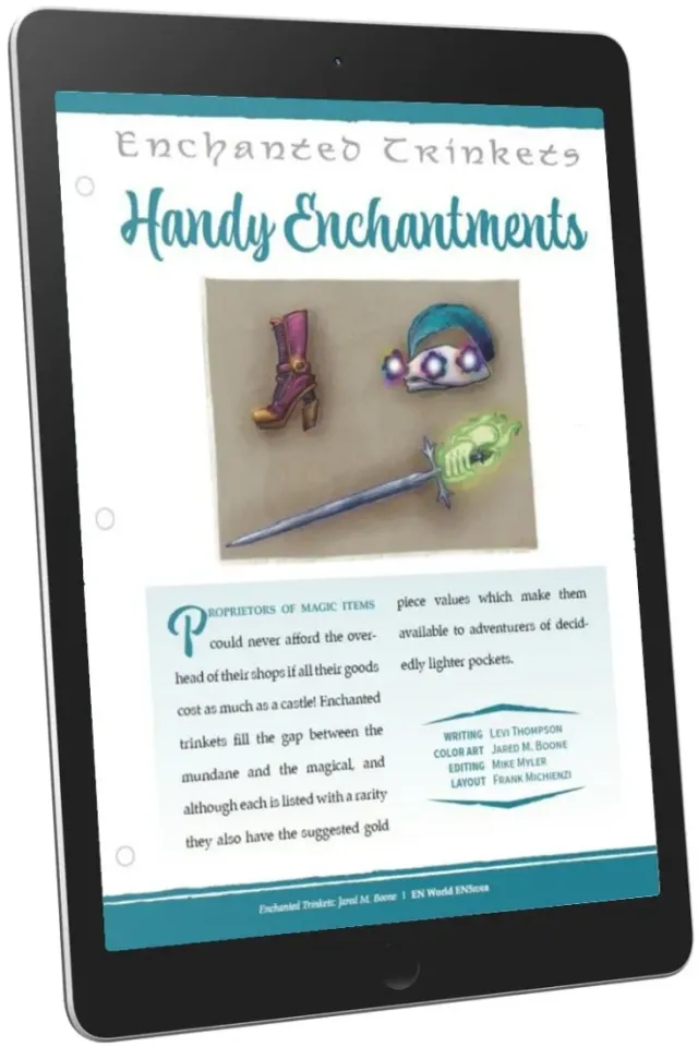 EN Publishing Enchanted Trinkets Handy Enchantments rollspel PDF