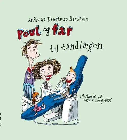 ABC Forlag Poul og far til tandlægen bilderbok