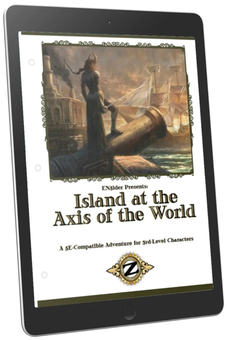 EN Publishing ZEITGEIST Island at the Axis äventyr PDF lvl 3