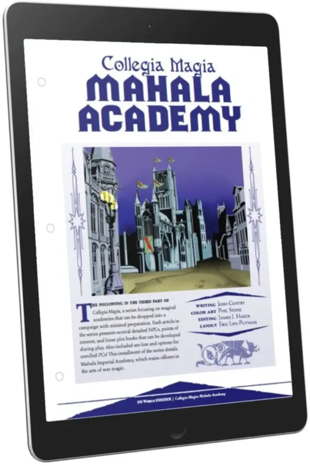 EN Publishing Collegia Magia Mahala Academy magiakademi PDF krigsmagi