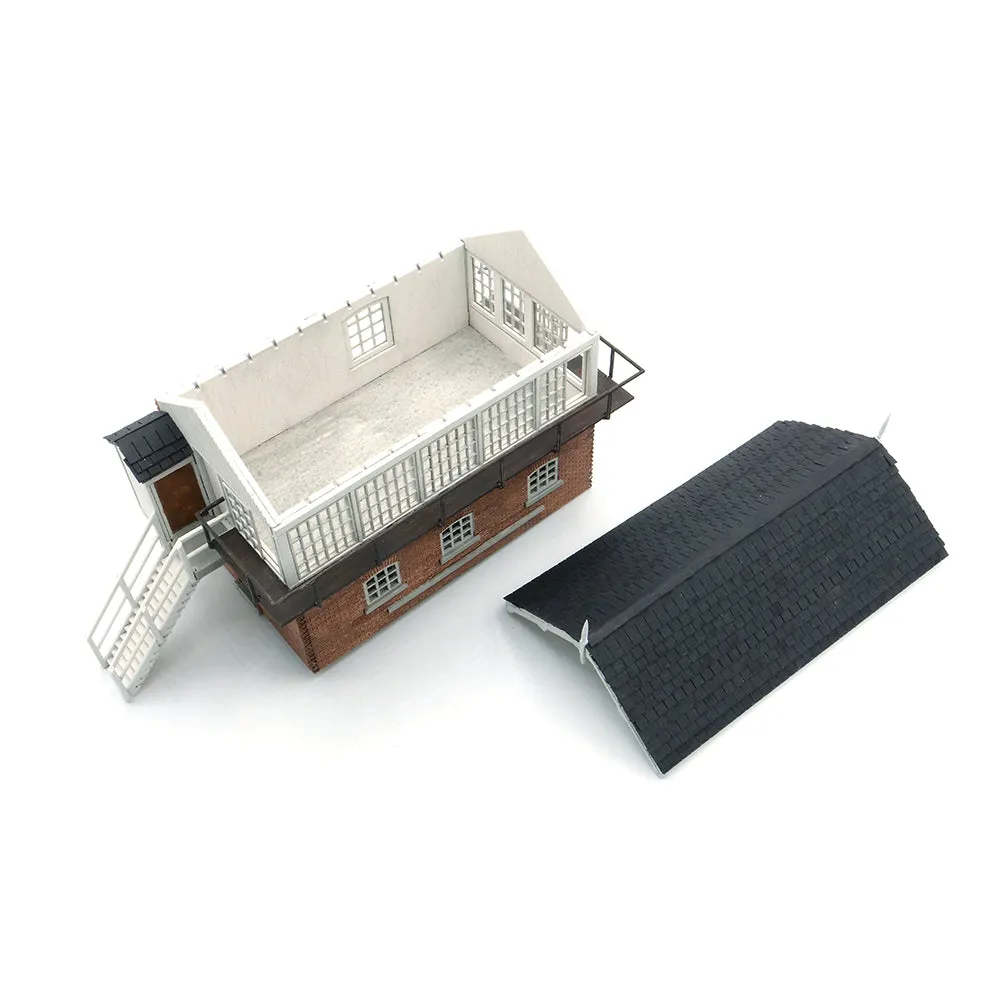 PJM Models GNR Helpston signalbox byggsats OO
