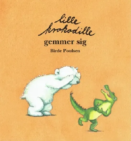 ABC Forlag Lille Krokodille gemmer sig bilderbok
