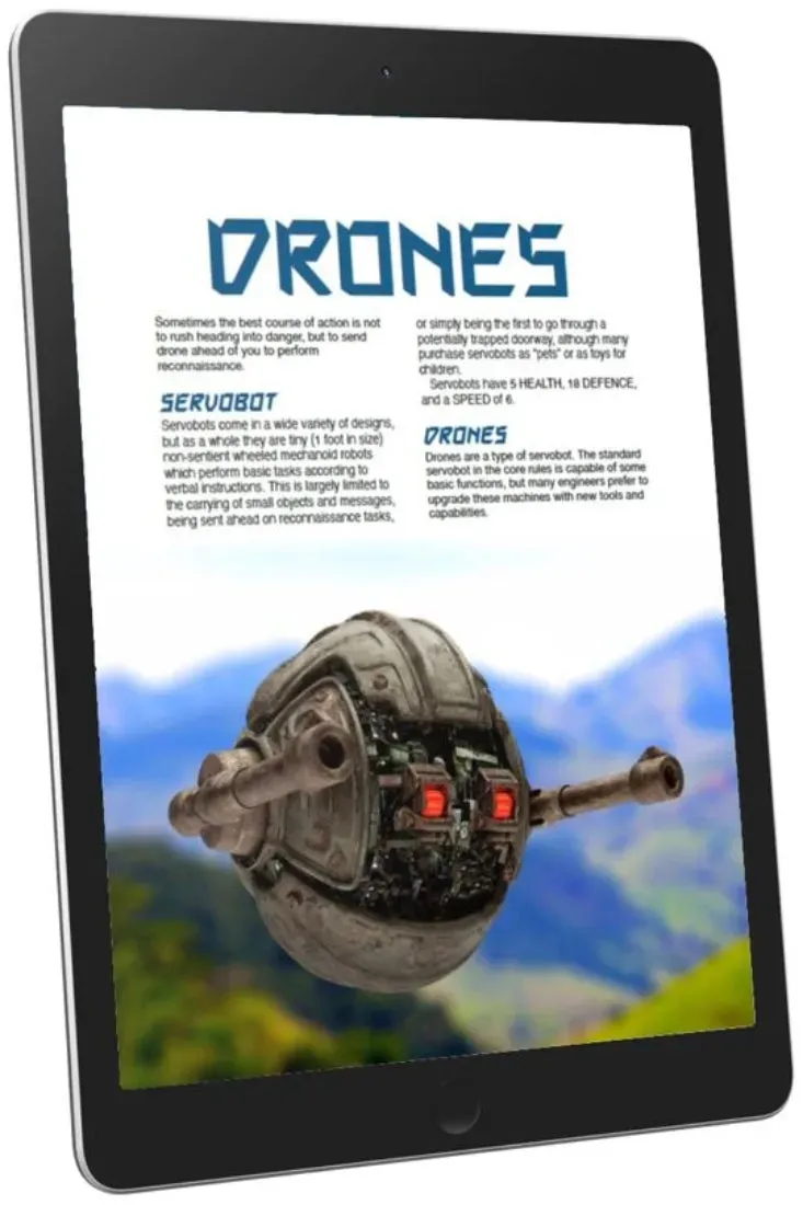 EN Publishing Drones WOIN tillbehör pdf drönare