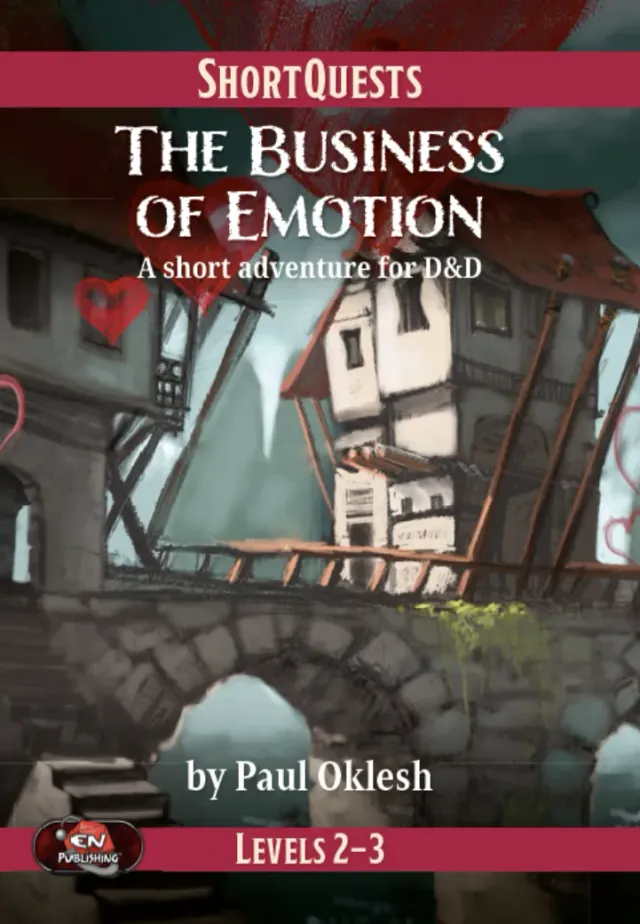 EN Publishing ShortQuests Business of Emotion äventyr PDF