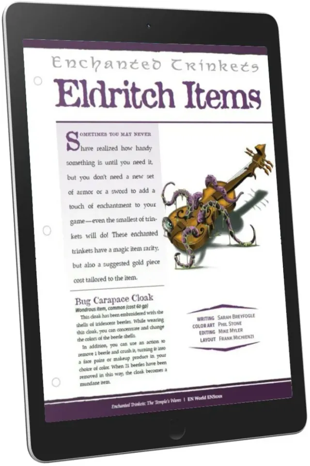 EN Publishing Enchanted Trinkets Eldritch Items D&D 5e pdf 20