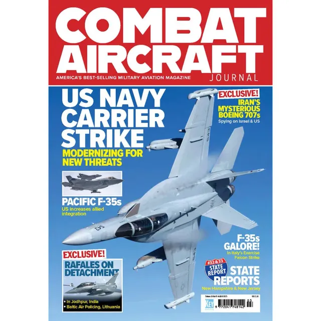 Combat Aircraft Journal mars 2023 tidning – F-35 Pacific