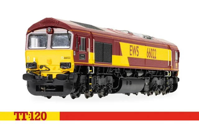 Hornby TT:120 Class 66 66022 Lafarge modellok EWS