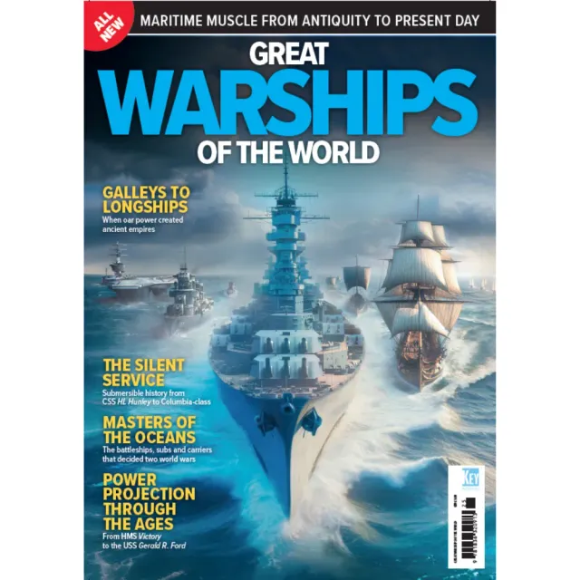 Great Warships of the World Vol 1 bok krigsfartyg 116 sidor