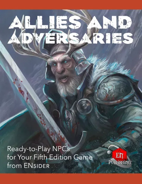 EN Publishing Allies & Adversaries rollspelsbok softcover NPC-samling