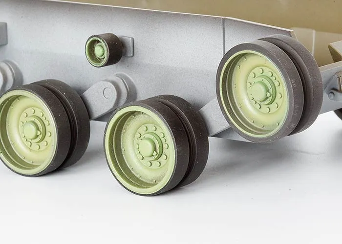 Rossagraph QuickWheel QW-155 målningsmask Type 10 Tamiya