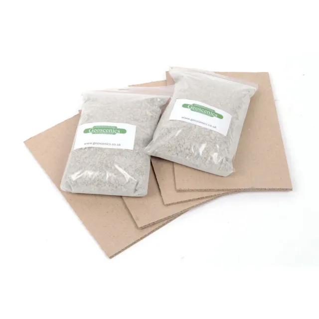 Geoscenics Limestone OO 4mm vagnslast kit 720 g natursten