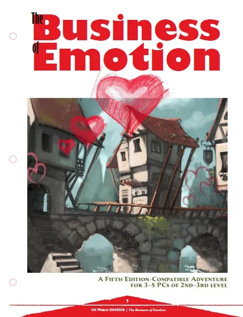 EN Publishing The Business of Emotion äventyr PDF nivå 2-3