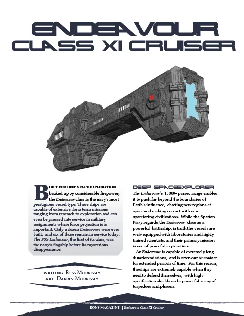 EN Publishing Endeavour Class XI Cruiser WOIN pdf rymdskepp